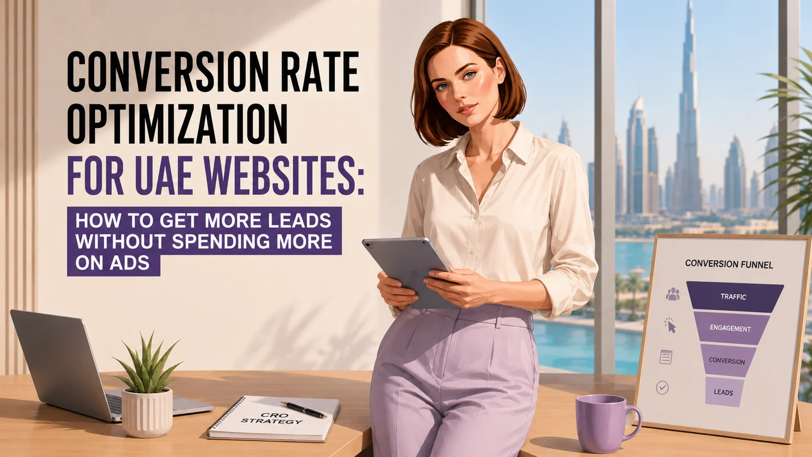 Conversion rate optimization for UAE websites — CRO guide for Dubai businesses 2026
