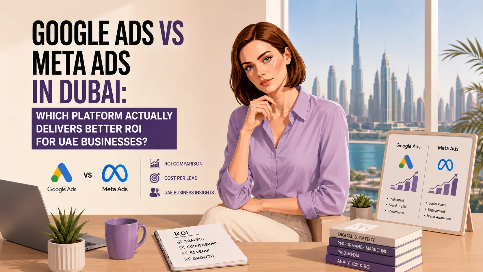 Google Ads vs Meta Ads in Dubai — ROI comparison for UAE businesses 2026
