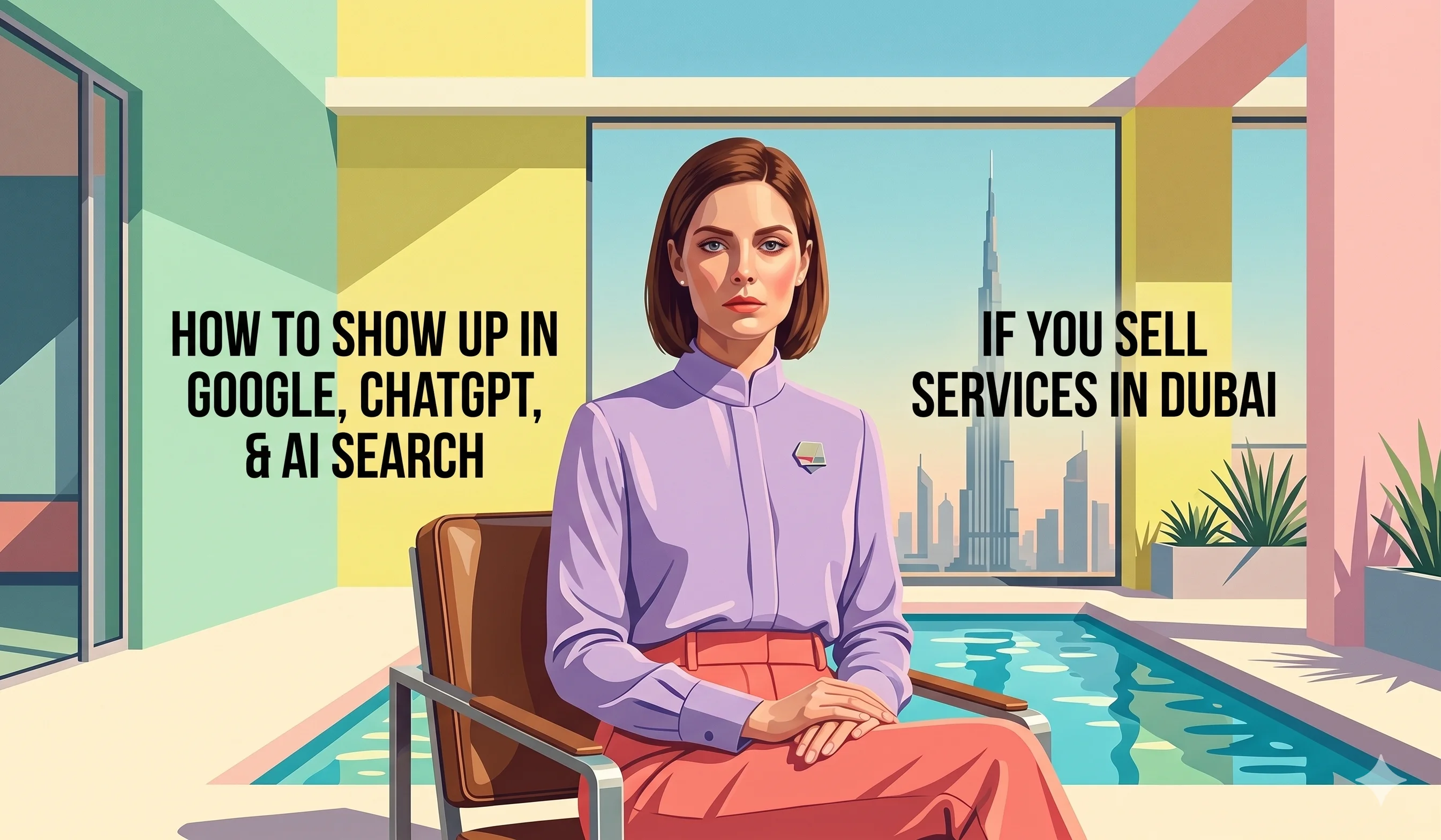 كيف تظهر في Google وChatGPT والبحث بالذكاء الاصطناعي لشركات دبي